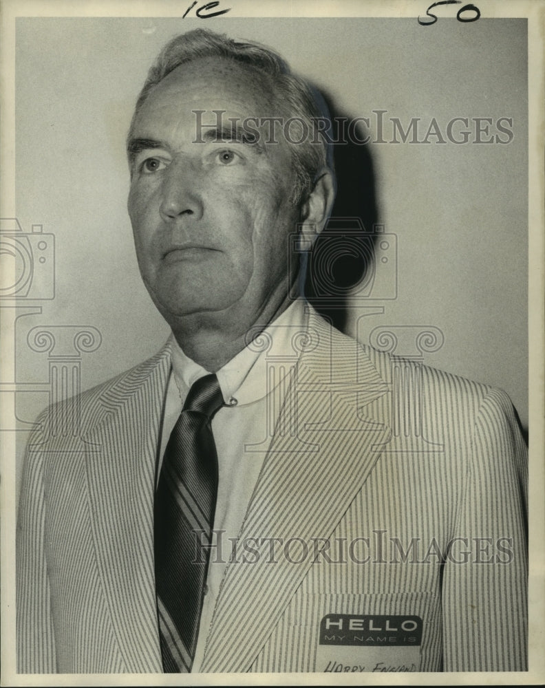 1970 Press Photo Elmwood Industrial Association President Harry M. England- Historic Images