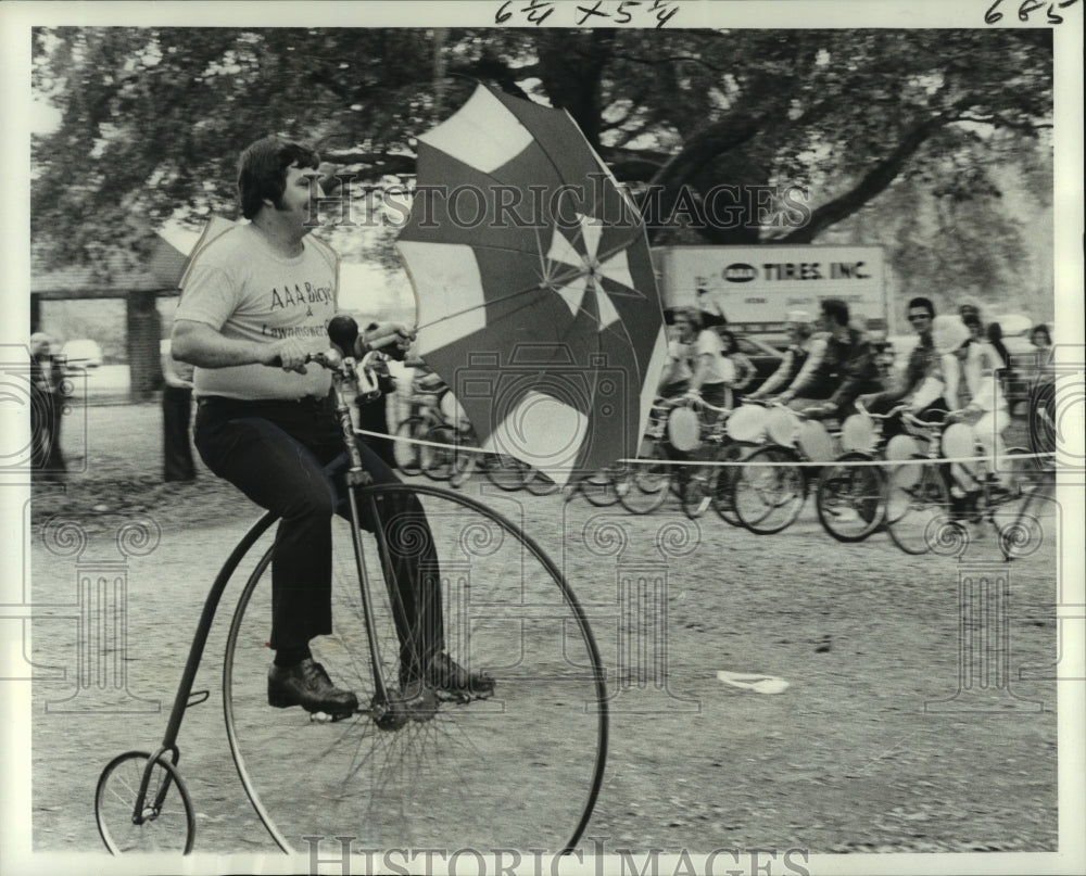 1976 Press Photo &quot;Million Dollar&quot; ride event sponsored by Epsilon Sigma Alpha- Historic Images