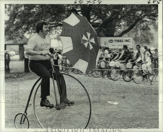 1976 Press Photo "Million Dollar" ride event sponsored by Epsilon Sigma Alpha- Historic Images
