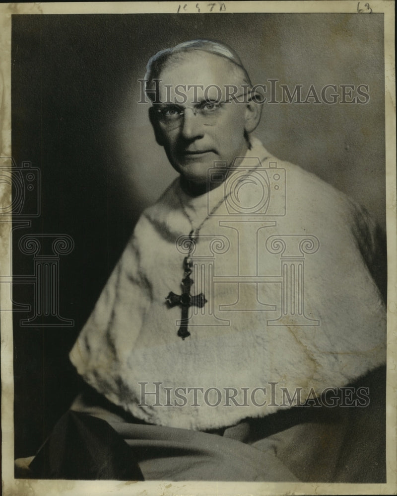 Load image into Gallery viewer, 1951 Press Photo Bishop Bernard J. Esspilage - noo13416

