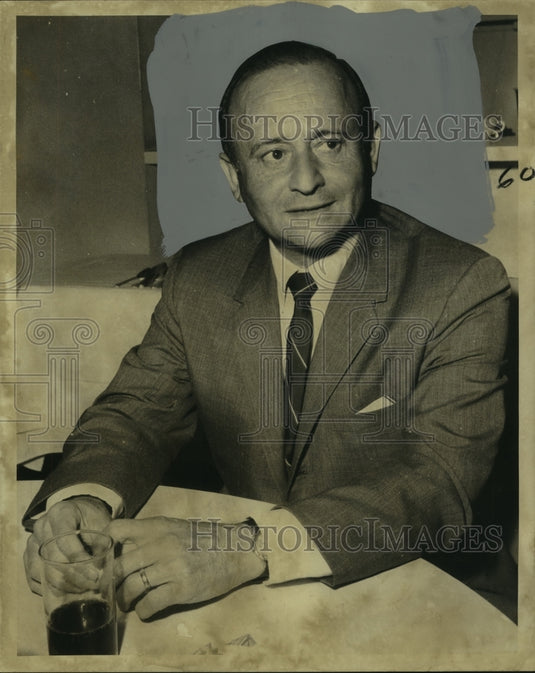 1969 Press Photo Herman Edelsberg, B'nai B'rith Official - noo13499