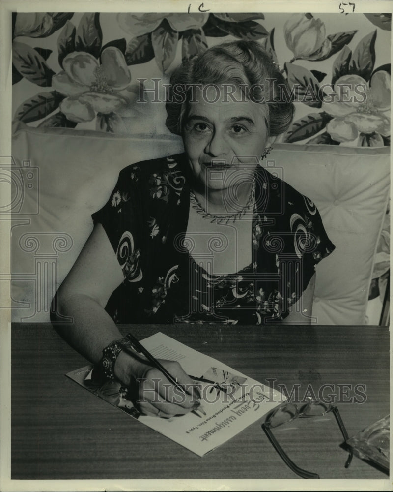  Press Photo Mrs. Jule Eddy- Historic Images