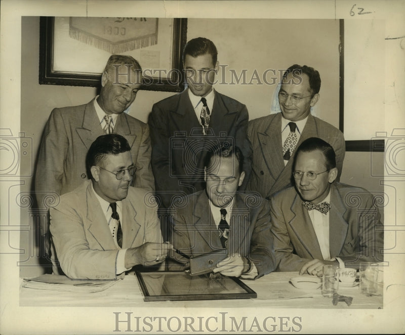 Load image into Gallery viewer, 1950 Press Photo American Society of Heating and Ventilating Engineers officers
