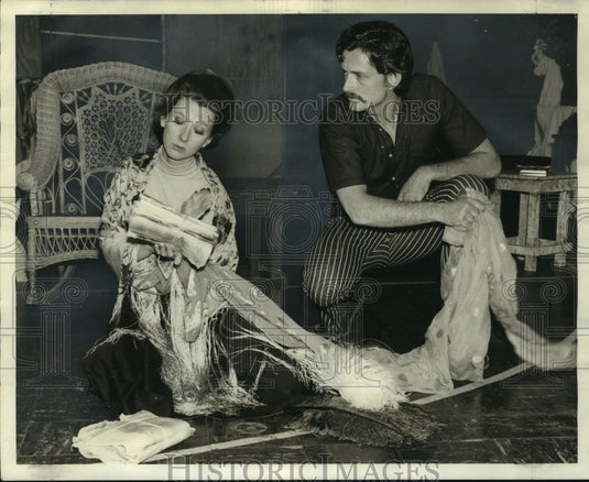 1970 Press Photo Elaine Kerr, Blanche Du Bois in "A Streetcar Named Desire"- Historic Images
