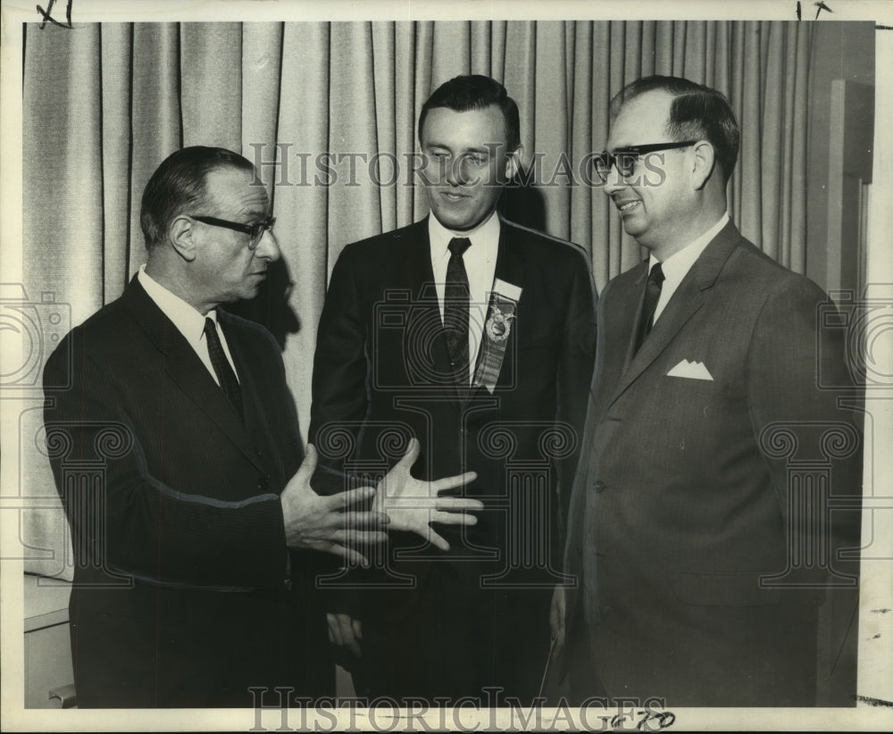 1968 Press Photo Inter-American University Seminar, Tulane University Panelists