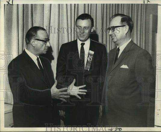 1968 Press Photo Inter-American University Seminar, Tulane University Panelists
