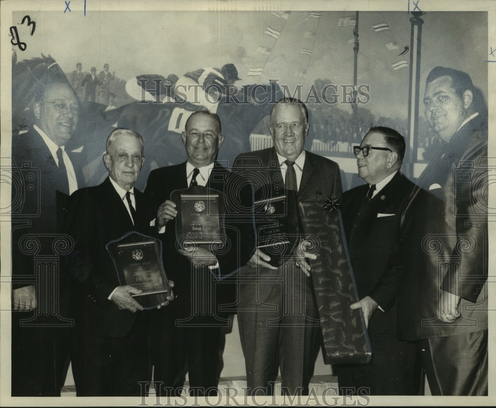 1968 Press Photo Horsemen's Benevolent Protective Association award winners