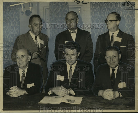 1964 Press Photo Louisiana Retail Grocers' Association officers at Motor Hotel- Historic Images