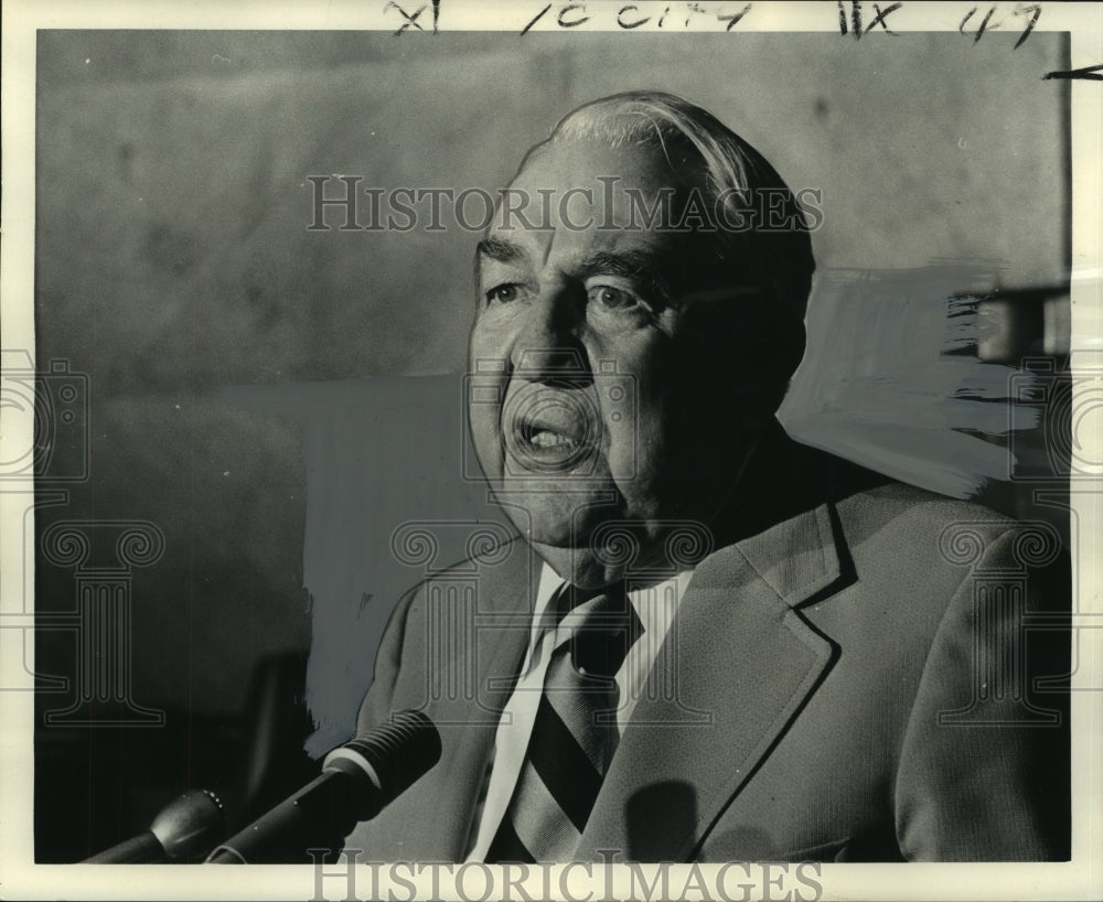 1973 Press Photo Senator Sam Ervin, Watergate Committee Member- Historic Images