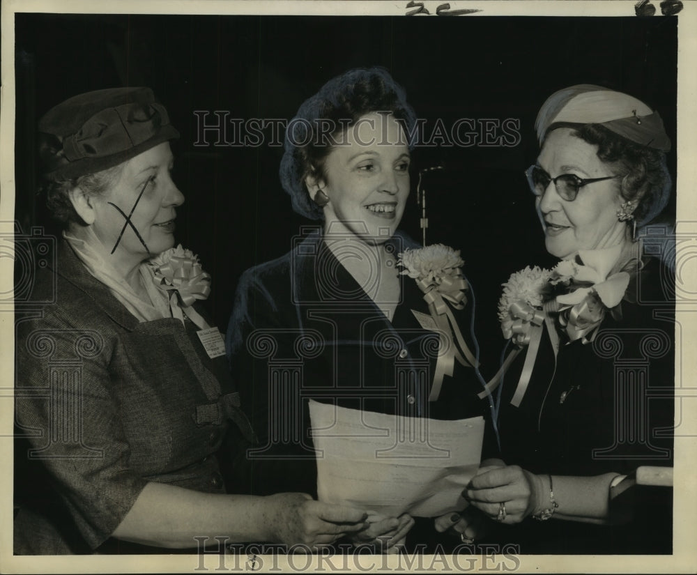 1959 Press Photo Louisiana State Credit Women - Agnes Engelbracht, New President