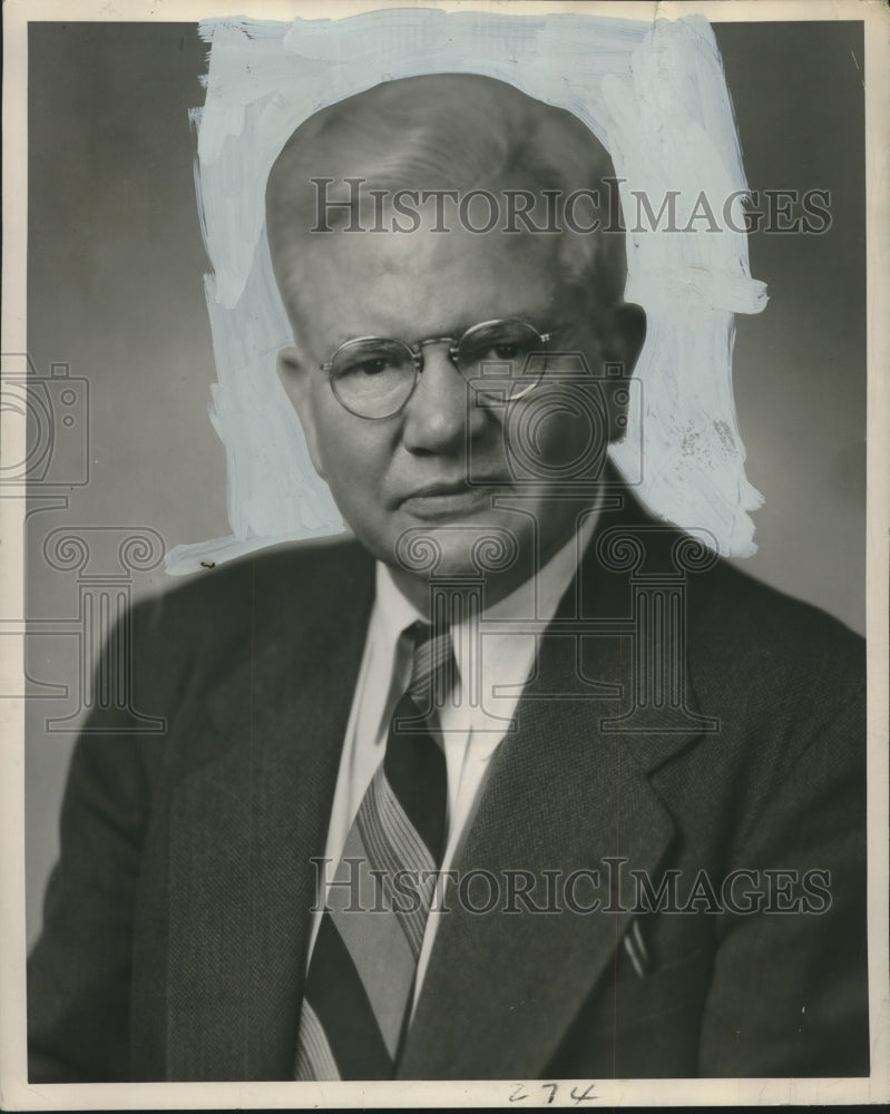 1955 Press Photo Dr. Halbert L. Dunn - noo14408