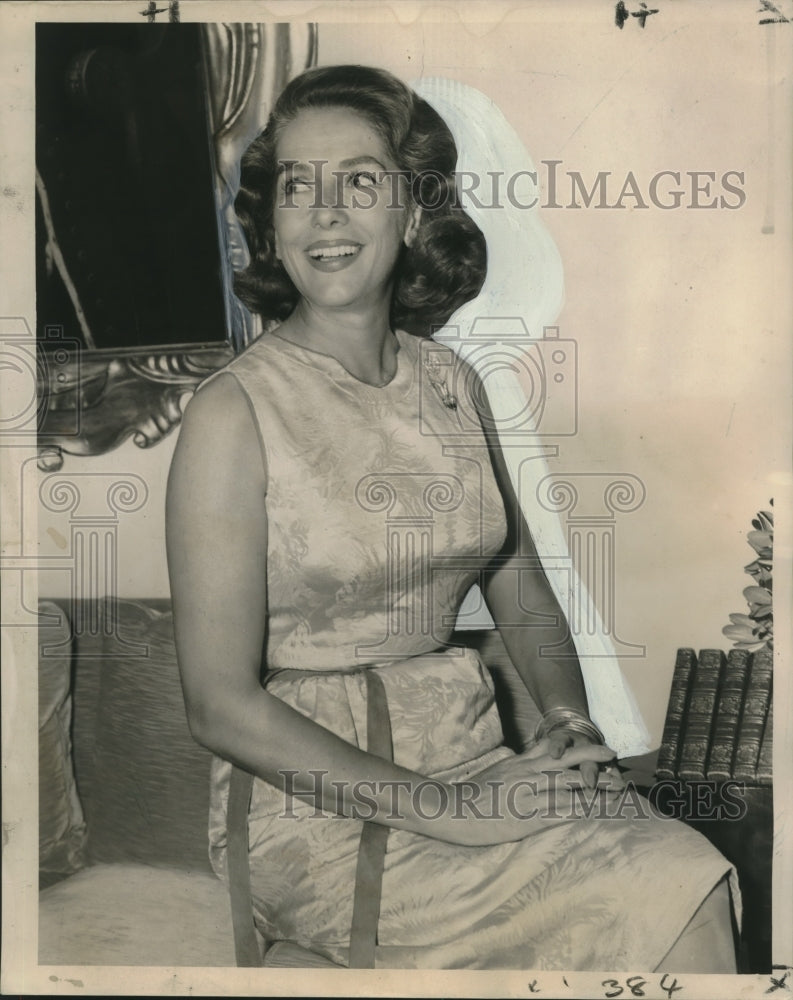 1960 Press Photo TV/Movie Personality Jinx Falkenburg - noo14760- Historic Images