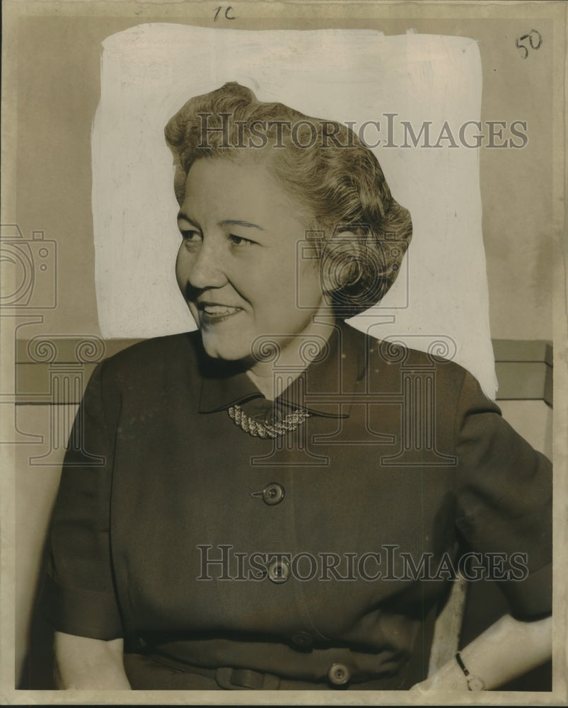  Press Photo Miss Theresa Dupas- Historic Images