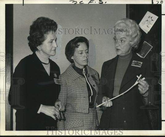1972 Press Photo Speakers at nurses' conference session at The Rivergate- Historic Images