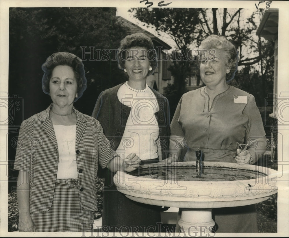 1966 Press Photo Members of the Garden Club of the Junior League of New Orleans- Historic Images