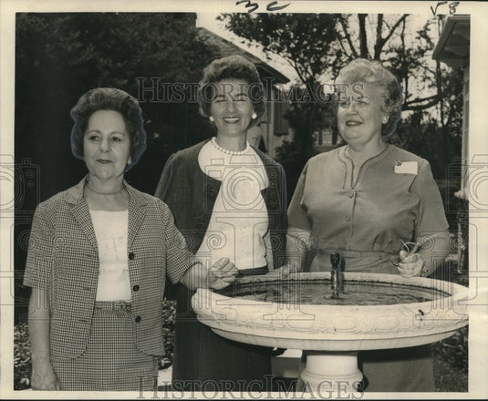 1966 Press Photo Members of the Garden Club of the Junior League of New Orleans- Historic Images