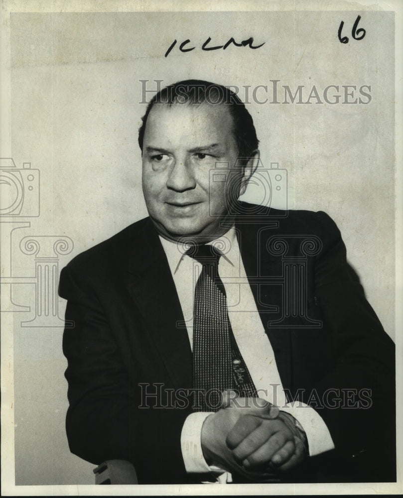 1969 Press Photo Consul General of Costa Rica Dr. Esquivel, New Orleans