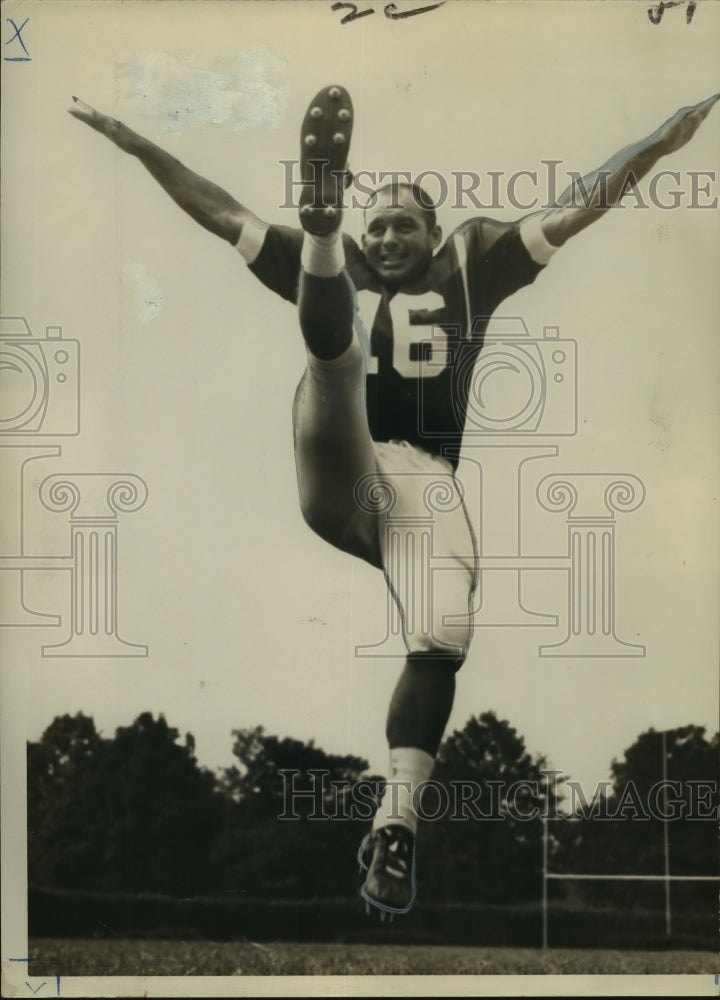 Press Photo Southeastern Louisiana College Football Quarterback B.L. Fairchild- Historic Images