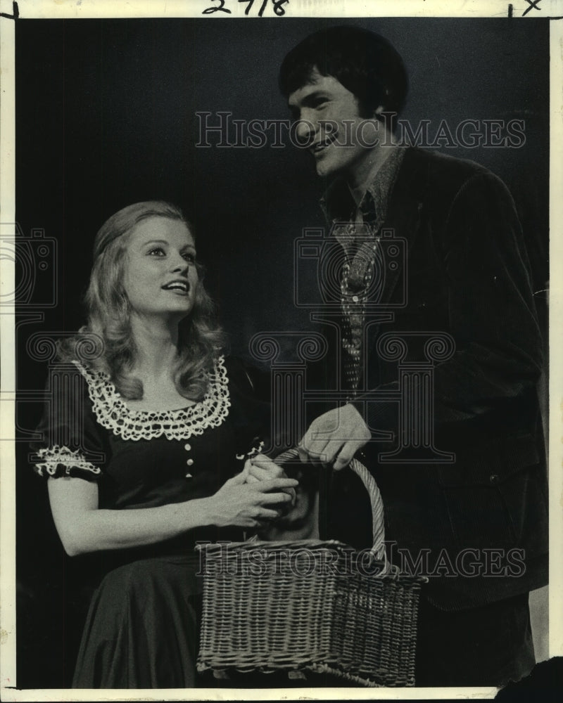 1973 Press Photo Stars of Tulane Summer Lyric Theater&#39;s &quot;Brigadoon&quot;, New Orleans- Historic Images