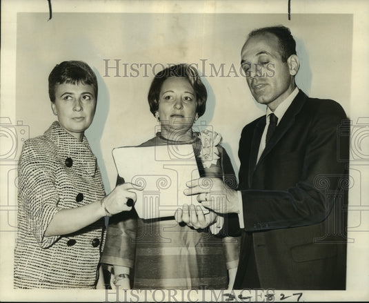 1967 Press Photo Speakers Florence Macero, Dr. Varnelle Fox and Dr. Thomas Plant