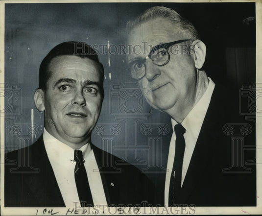 1961 Press Photo Officers of the Board of Examiners of the City of New Orleans