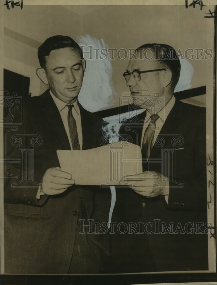 Load image into Gallery viewer, 1960 Press Photo Speakers at Louisiana Teachers Annual Convention, Baton Rouge
