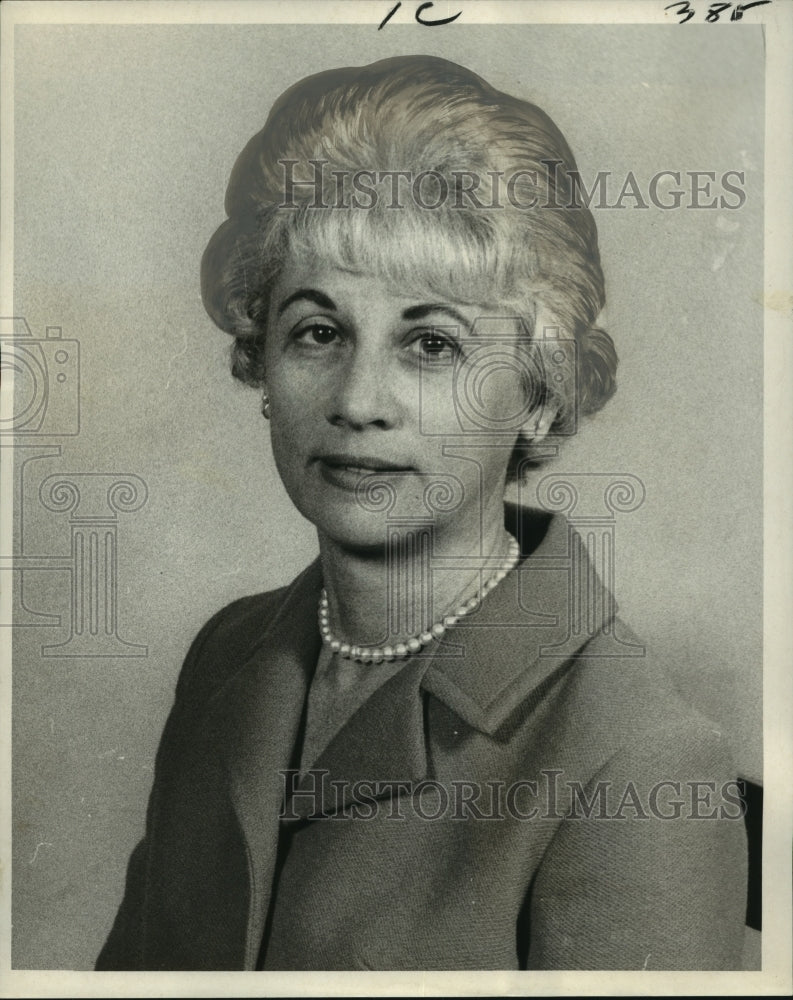 1970 Press Photo Hardware Club Boosters President, Mrs. Allen Everard