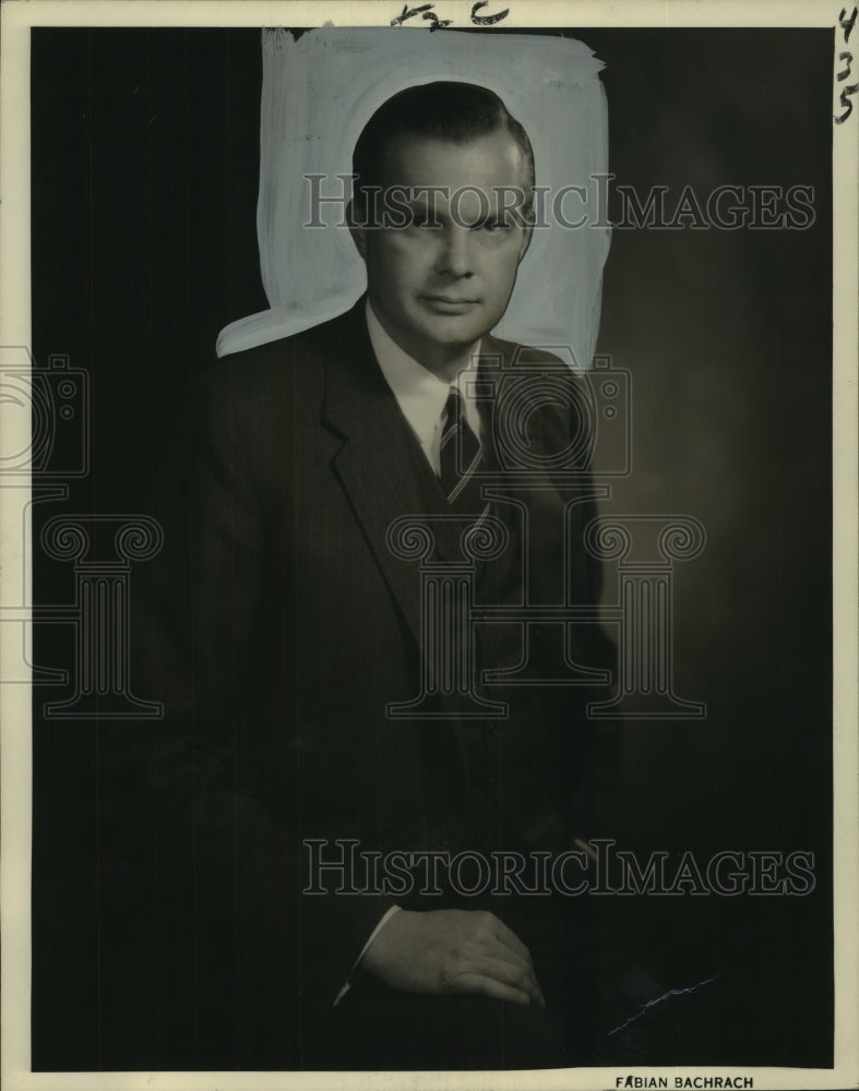 1969 Press Photo Psychiatric Institute of Washington Founder, Dr. Edward Fleming
