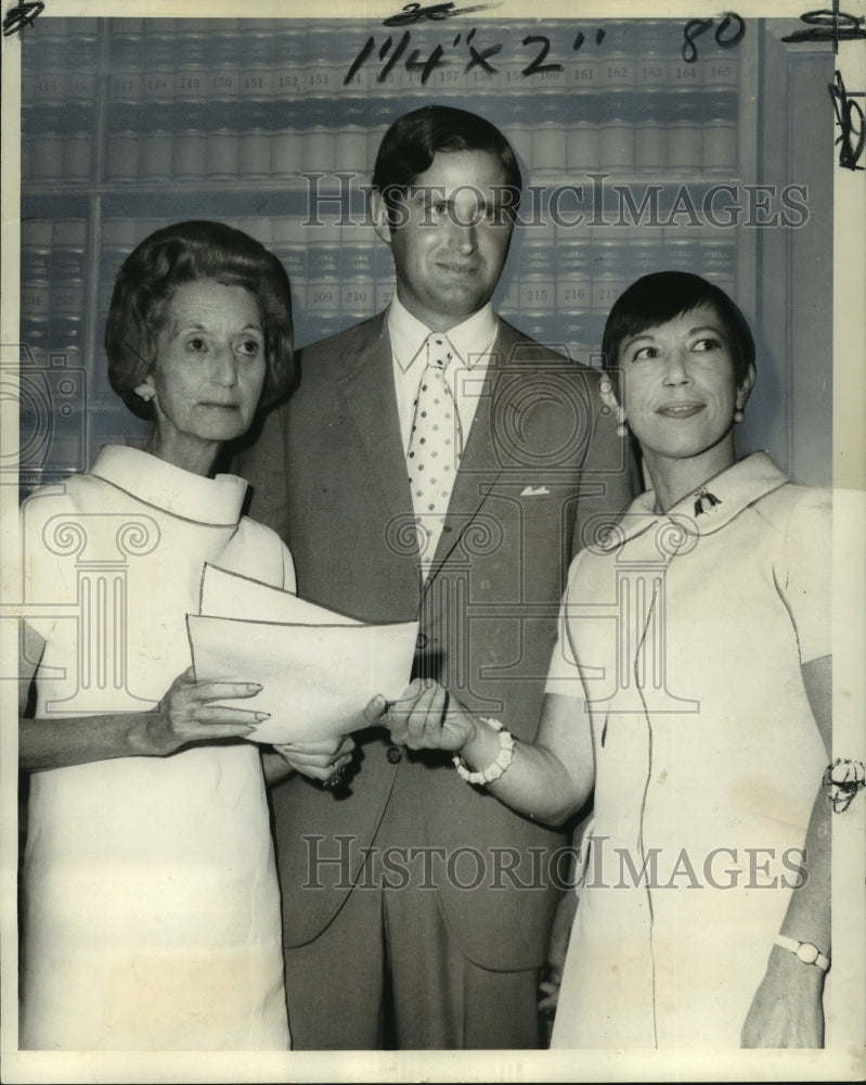 1979 Press Photo Officers of New Orleans Repertory Theater- Historic Images