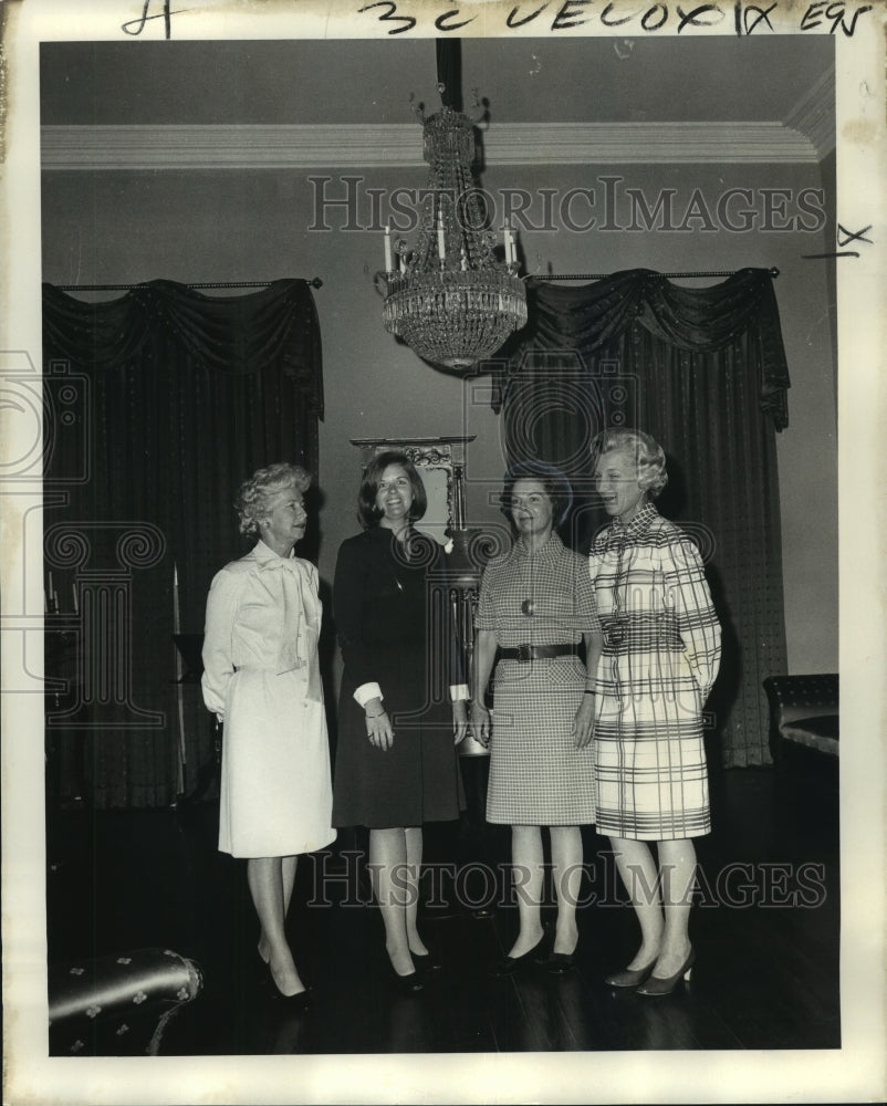 1973 Press Photo Christian Woman's Exchange Board Members, New Orleans