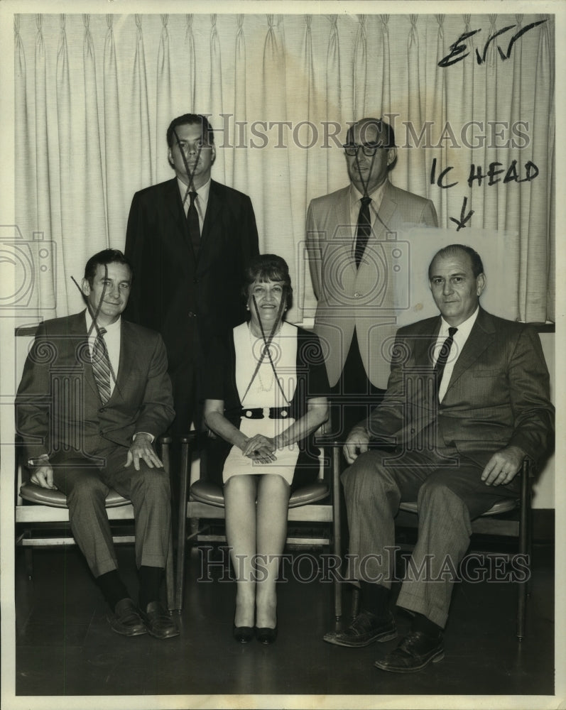 1970 Press Photo Andrew L. Fisher, chairman, Jefferson Parish Planning Advisory