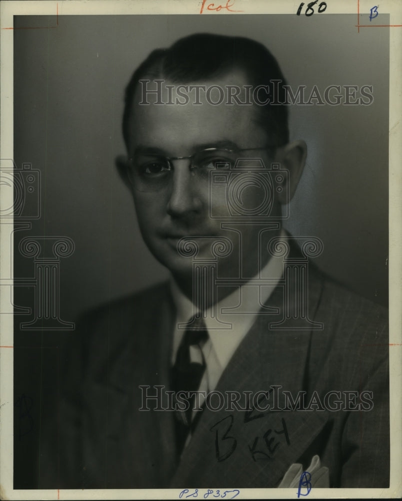 1948 Press Photo Elmer D. Flanders, New Orleans Attorney - noo17242