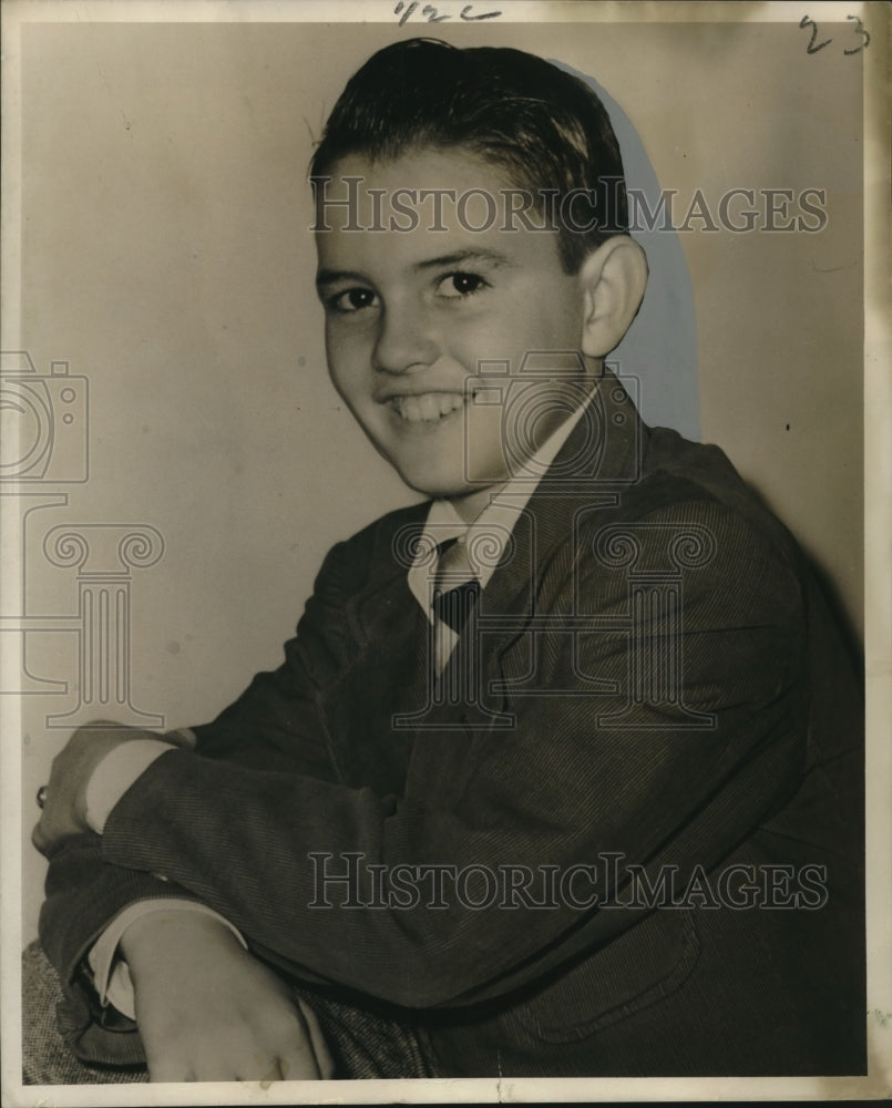 1954 Press Photo Stanley Fontenelle II - noo17361