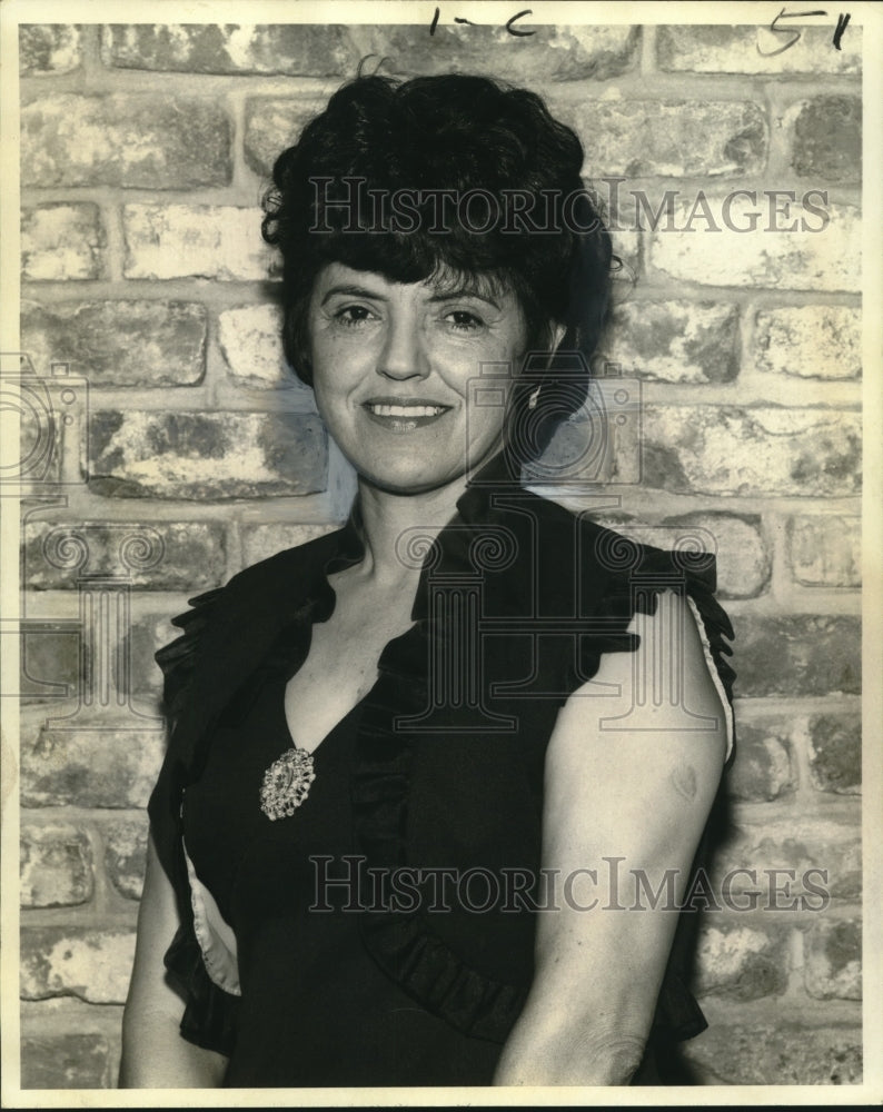 1973 Press Photo Parks &amp; Parkways Commission chairman Mrs. Rita Galiano