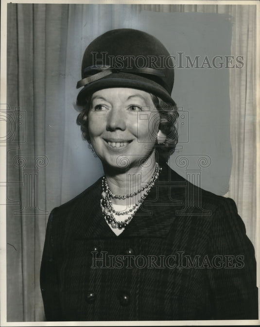 1964 Press Photo Mrs. Allan Finlayson elected as president of the Newcomers Club