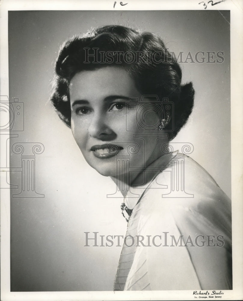 1959 Press Photo Miss Grue Preyer portrait - noo17609