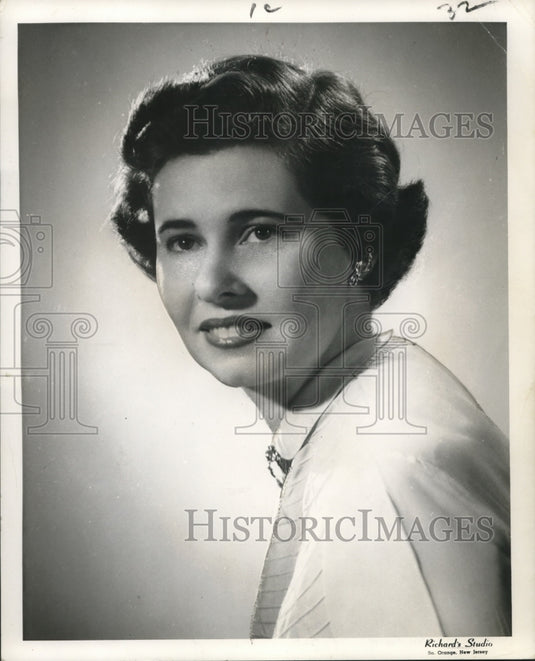1959 Press Photo Miss Grue Preyer portrait - noo17609