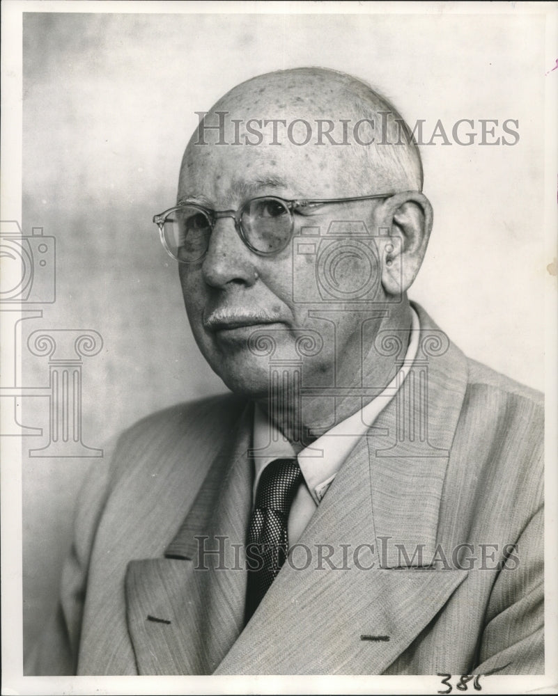 1963 Press Photo New Orleans scientist Charles A. Fort- Historic Images