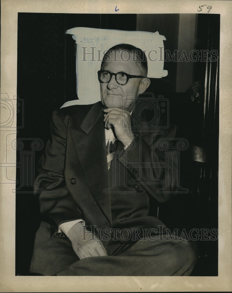 1952 Press Photo A.A. Fredericks, State Commissioner of Public Welfare.