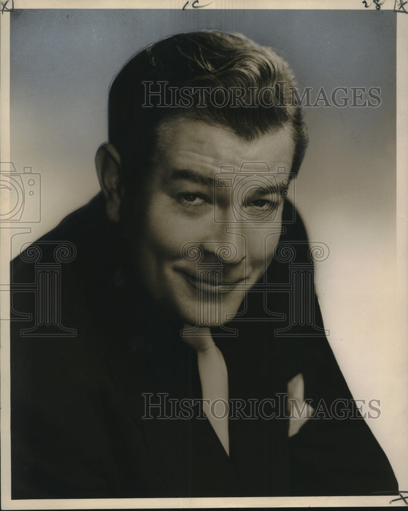 1953 Press Photo Charles Fredericks, star of musicals and comedy. - noo17997