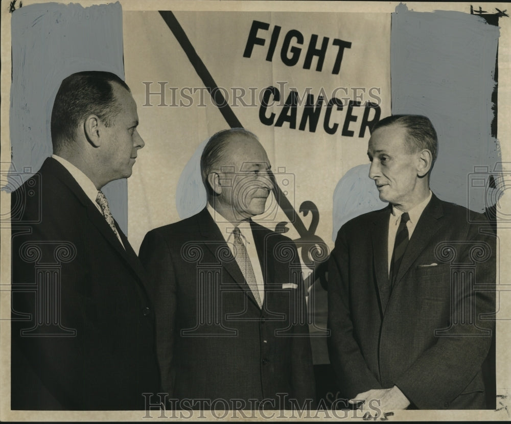 1960 Press Photo Cancer Fund Crusade leaders at luncheon at the Sheraton-Charles