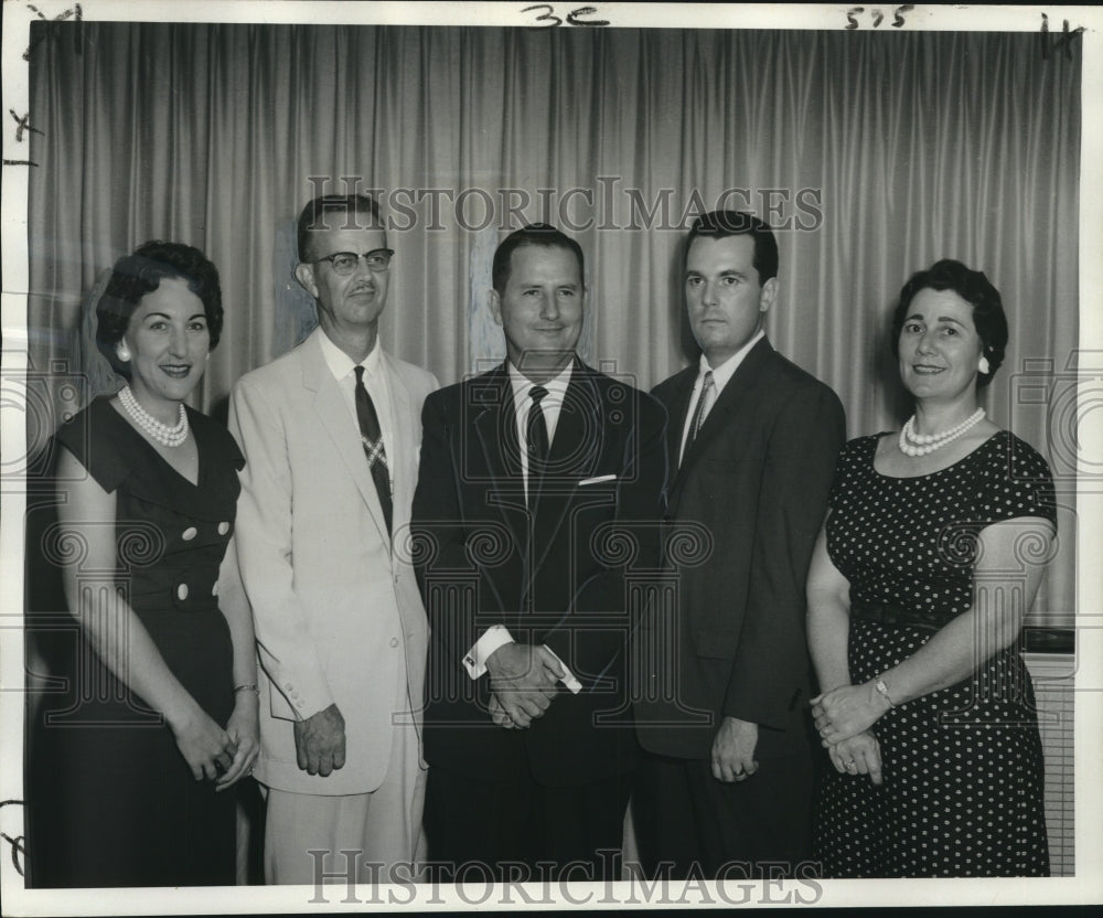 1961 Press Photo Dona Villa Improvement Association officers - noo18445- Historic Images