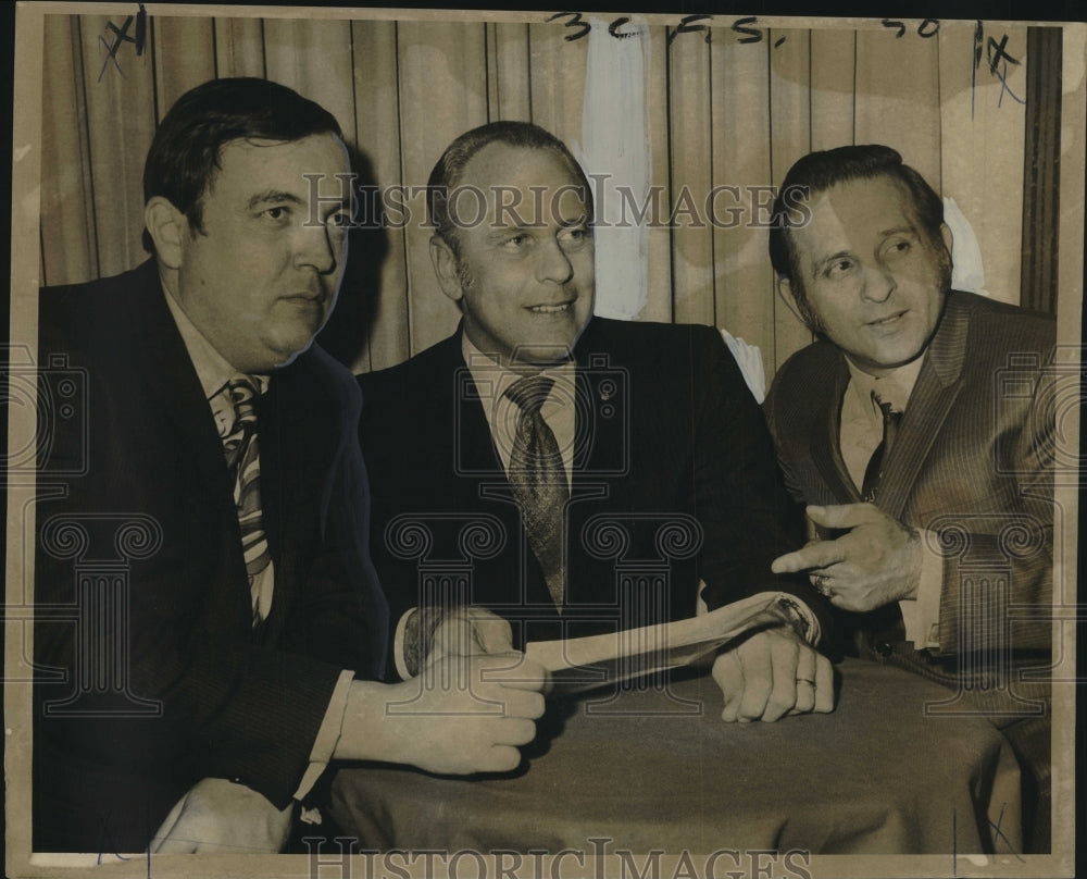 1970 Press Photo Principals of 1971 National AAU senior boxing championships- Historic Images