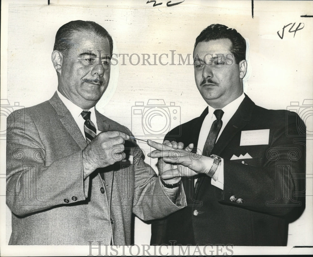 1967 Press Photo International College of Foot Surgeons convention participants