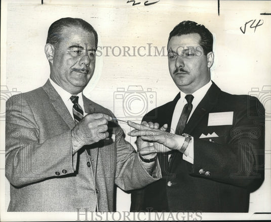 1967 Press Photo International College of Foot Surgeons convention participants