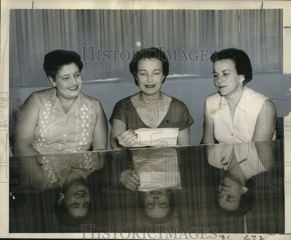 1958 Press Photo Courthouse Employee Social Club, New Orleans, Louisiana- Historic Images