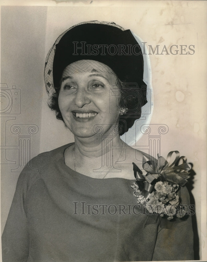 1964 Press Photo Evelyn Foulon, President of HOPE, Incorporated, New Orleans