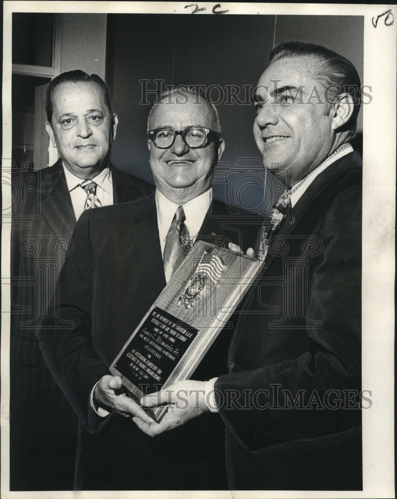 1972 Press Photo Southern Amateur Athlete Union Officials Club Officers- Historic Images