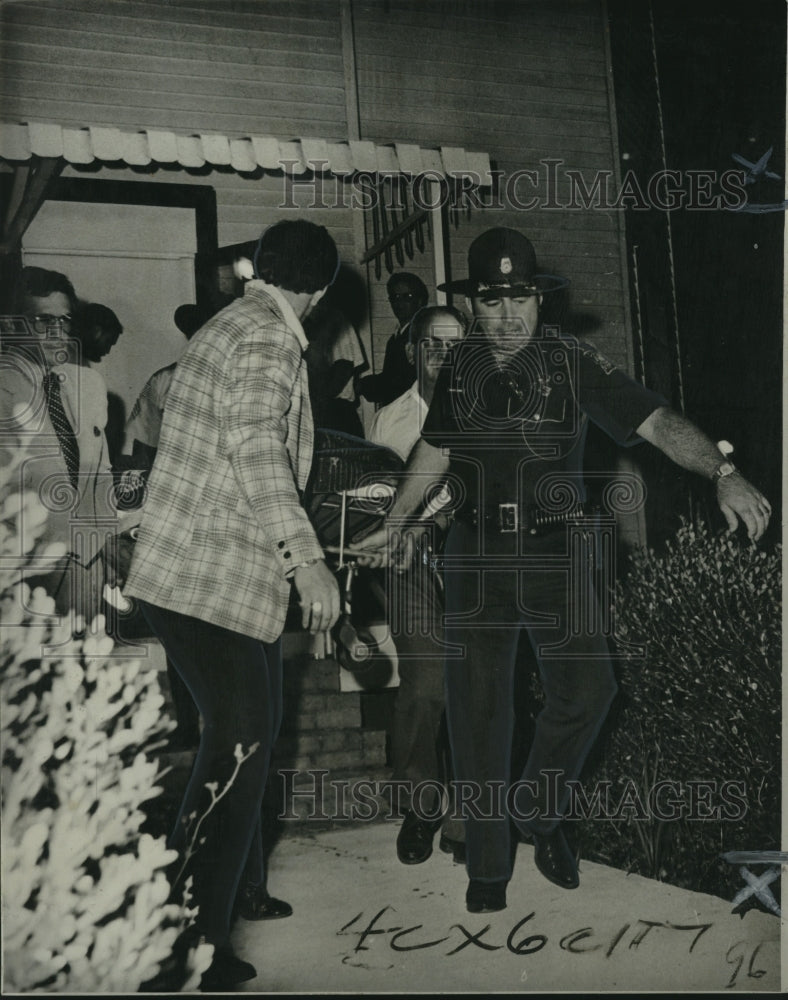 1975 Press Photo Tragedy of Three Killed at St. John the Baptist Church, Edgard- Historic Images