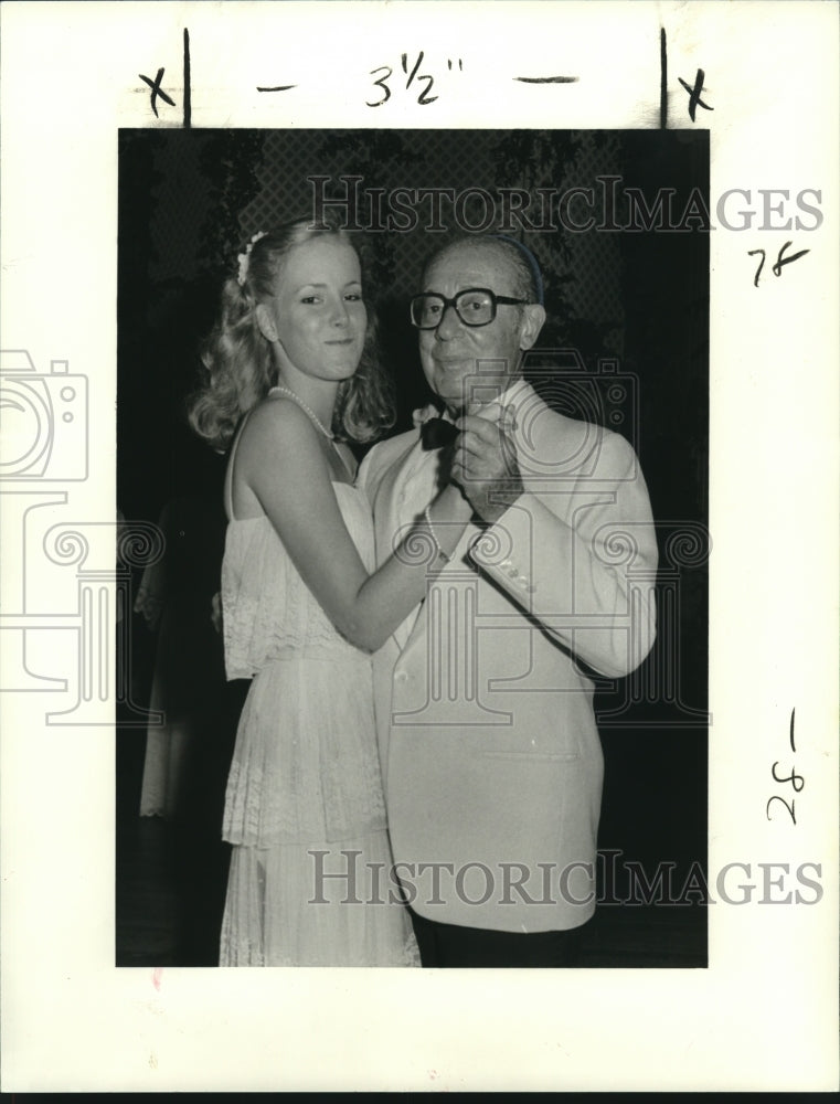 1978 Press Photo Alexandra Stafford and Frederick Stafford dancing at a party.